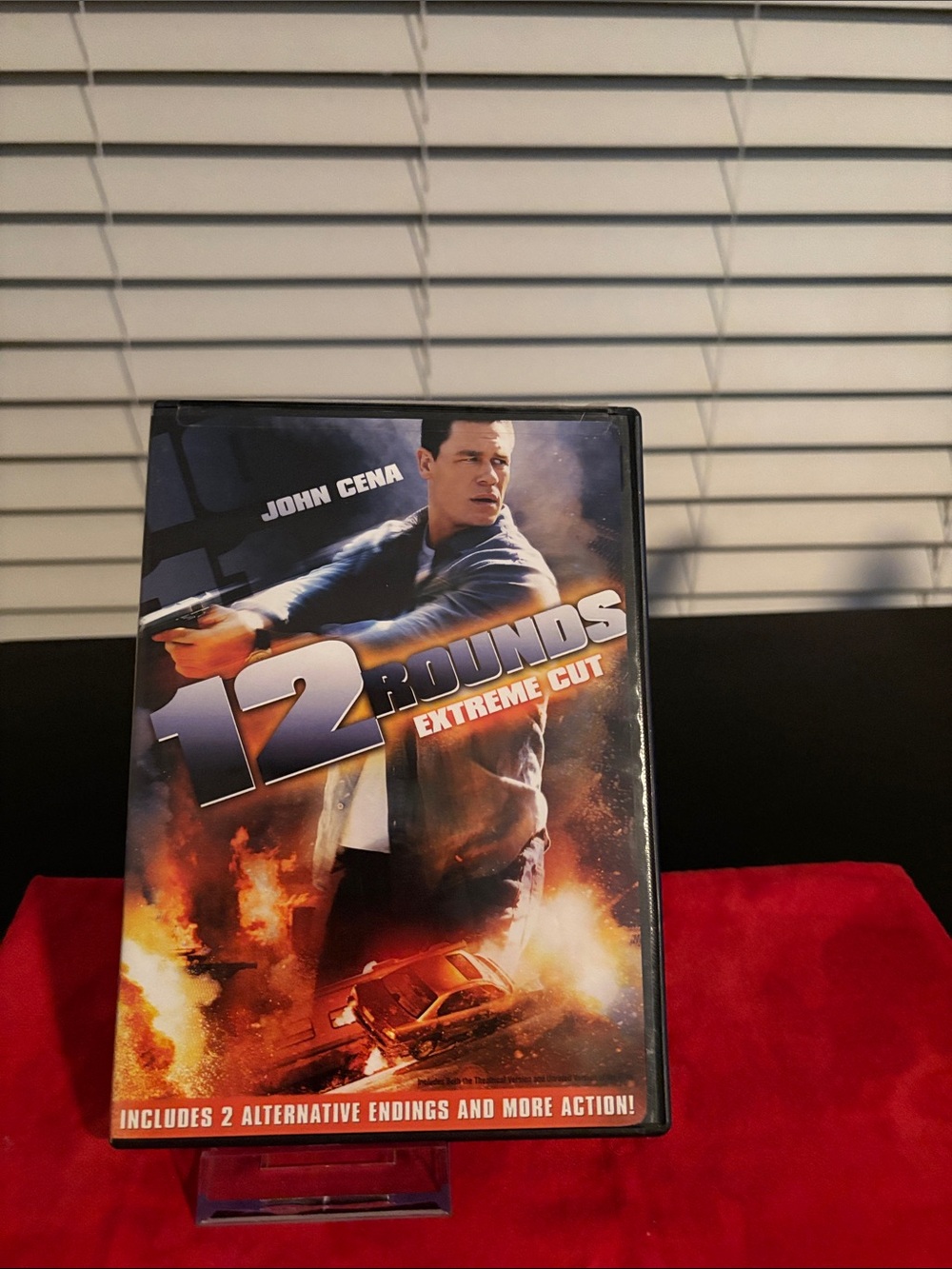 12 Rounds Extreme Cut DVD - Black/Red Case